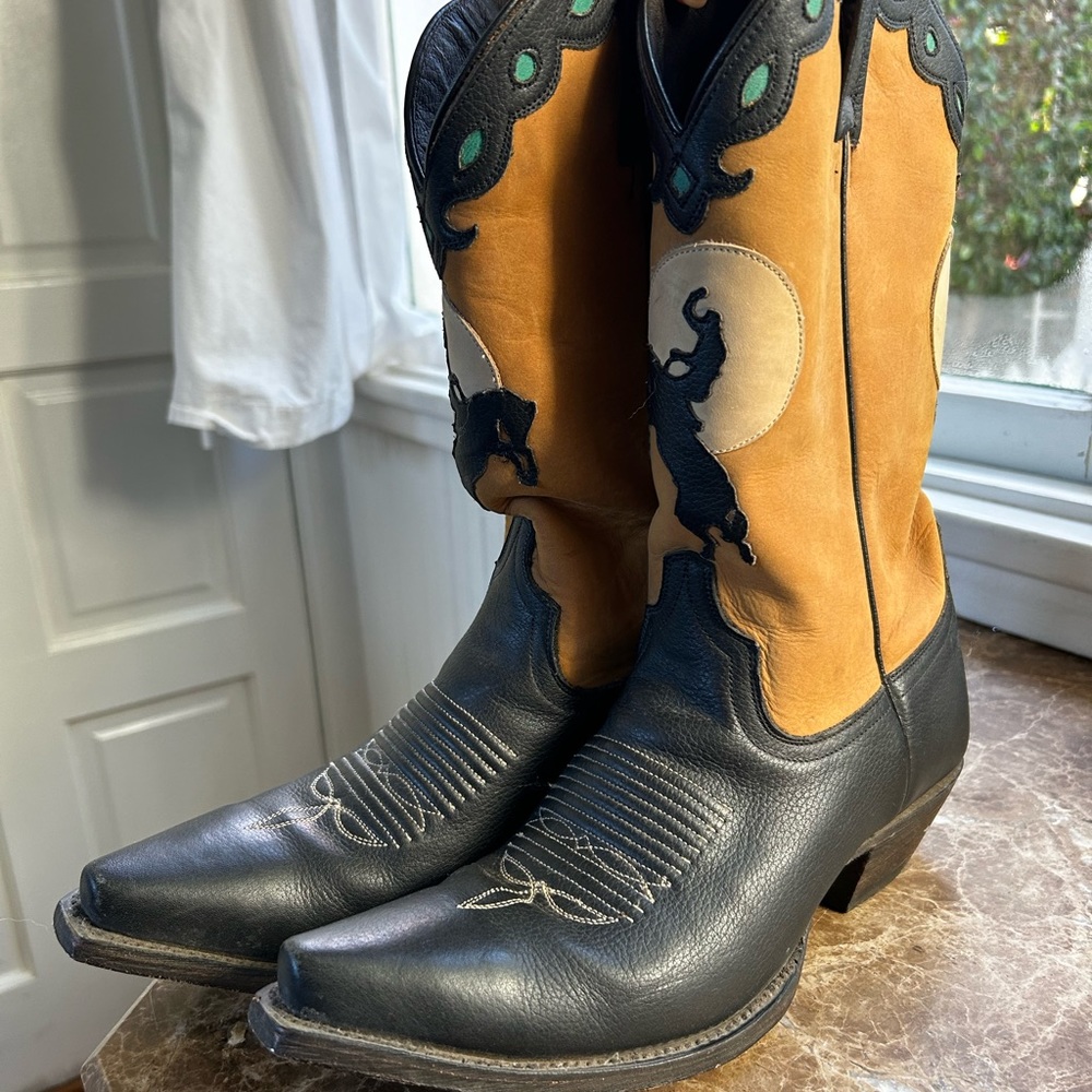 Caborca Silver Cowboy Boots